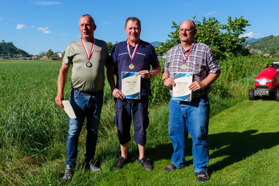 1. Roland Ladinek 2. Hans Rüffer 3, Paul Ellensohn